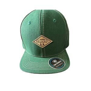 Top The World Snapback University Miami Hurricanes Adjustable Hat NEW